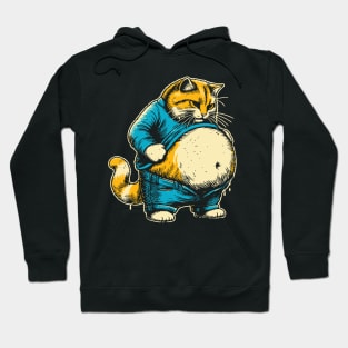 Chubby Cat Hoodie